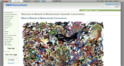 Desktop Screenshot of mmconversions.wikidot.com