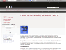 Tablet Screenshot of cie.wikidot.com