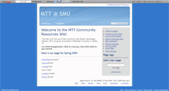 Desktop Screenshot of mttsmu.wikidot.com