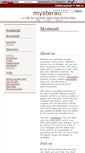 Mobile Screenshot of mysterati.wikidot.com