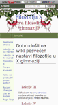 Mobile Screenshot of filozofijax.wikidot.com