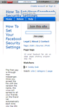 Mobile Screenshot of facebookpasswordsecurity.wikidot.com