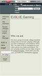 Mobile Screenshot of evolvegames.wikidot.com