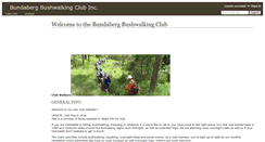 Desktop Screenshot of bushwalking.wikidot.com