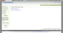 Desktop Screenshot of firefox-extension.wikidot.com