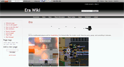 Desktop Screenshot of era-wiki.wikidot.com