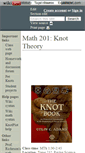Mobile Screenshot of math201s09.wikidot.com