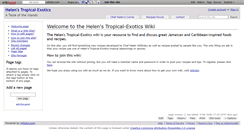 Desktop Screenshot of helenstropicalwiki.wikidot.com