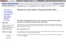 Tablet Screenshot of helenstropicalwiki.wikidot.com