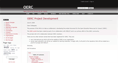 Desktop Screenshot of oerc.wikidot.com