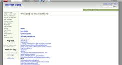 Desktop Screenshot of internetworld.wikidot.com