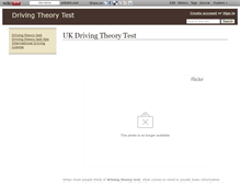 Tablet Screenshot of drivingtheorytest.wikidot.com