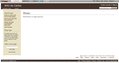 Desktop Screenshot of carlosj.wikidot.com