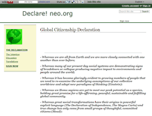 Tablet Screenshot of declaration.wikidot.com