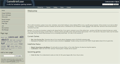 Desktop Screenshot of gamebrief.wikidot.com