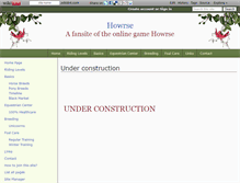 Tablet Screenshot of howrse.wikidot.com