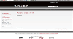 Desktop Screenshot of ischool.wikidot.com