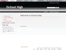 Tablet Screenshot of ischool.wikidot.com