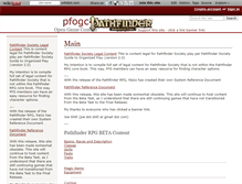 Tablet Screenshot of pfogc.wikidot.com