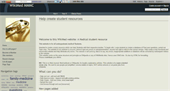 Desktop Screenshot of med.wikidot.com