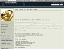 Tablet Screenshot of med.wikidot.com