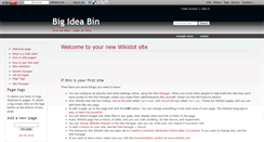 Desktop Screenshot of bigideabin.wikidot.com