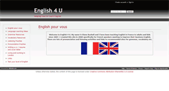 Desktop Screenshot of english4u.wikidot.com
