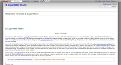 Desktop Screenshot of ecigarettesidaho.wikidot.com