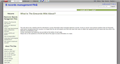 Desktop Screenshot of erecords.wikidot.com