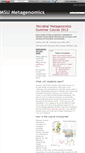 Mobile Screenshot of metagenomics.wikidot.com