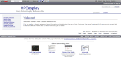 Desktop Screenshot of hpcosplay.wikidot.com