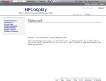Tablet Screenshot of hpcosplay.wikidot.com