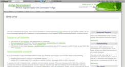 Desktop Screenshot of amiga-dev.wikidot.com