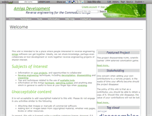 Tablet Screenshot of amiga-dev.wikidot.com