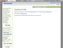 Tablet Screenshot of paxrivertri.wikidot.com