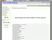 Tablet Screenshot of how-to-quit-smoking.wikidot.com