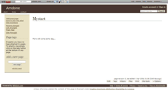 Desktop Screenshot of amdone.wikidot.com