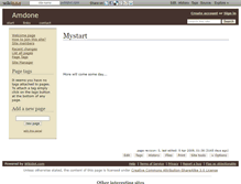 Tablet Screenshot of amdone.wikidot.com