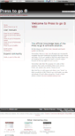 Mobile Screenshot of presstogo.wikidot.com