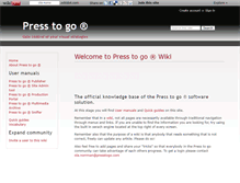 Tablet Screenshot of presstogo.wikidot.com