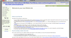 Desktop Screenshot of cashmoneyglobal.wikidot.com