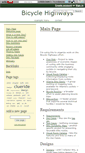 Mobile Screenshot of bikehighways.wikidot.com