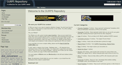 Desktop Screenshot of gurpswiki.wikidot.com