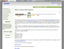 Tablet Screenshot of myseo.wikidot.com