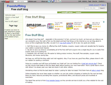 Tablet Screenshot of freestuffblog.wikidot.com