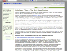 Tablet Screenshot of my-sobakawa-pillow.wikidot.com