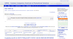 Desktop Screenshot of iswith.wikidot.com