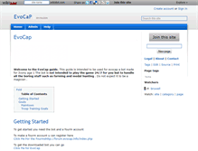Tablet Screenshot of evocap.wikidot.com