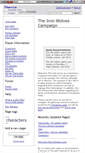 Mobile Screenshot of ironwolves.wikidot.com