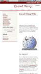 Mobile Screenshot of escortwing.wikidot.com